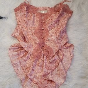 Vintage  Victoria's Secret 2-piece Satin Set . M.
